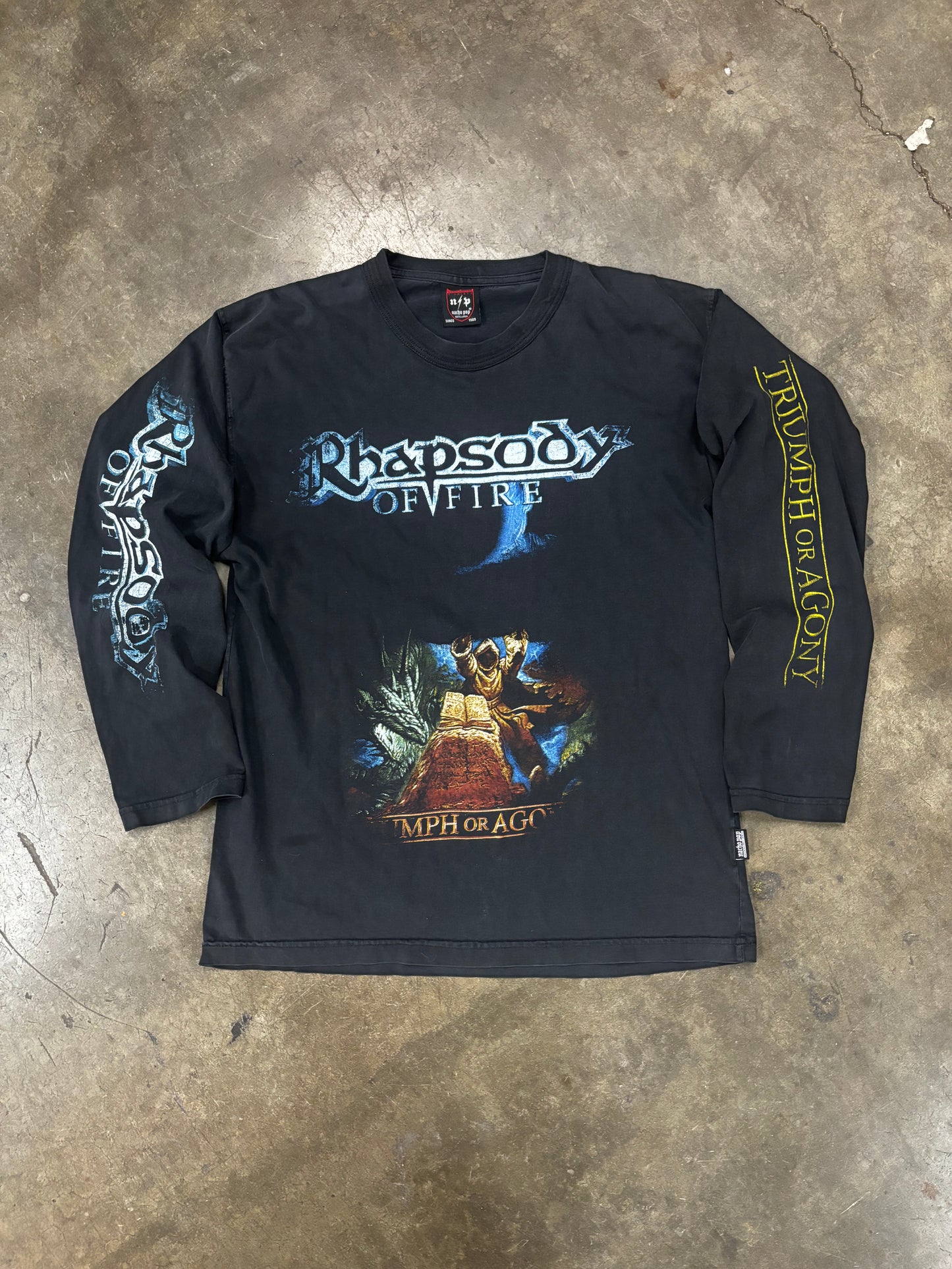 90s Rhapsody band t shirt