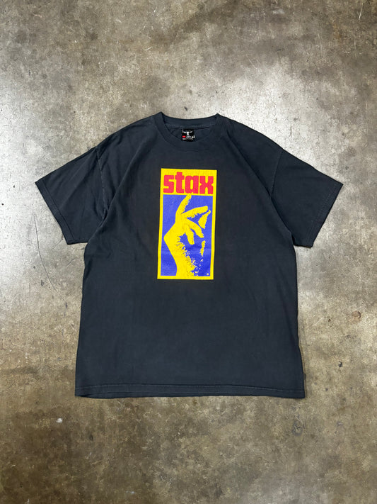 Vtg Stax magazine t shirt