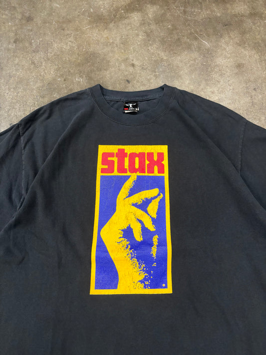 Vtg Stax magazine t shirt