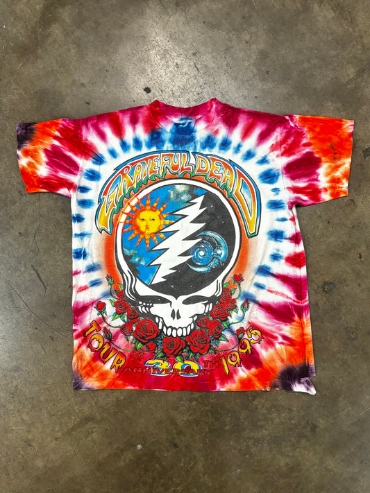 1995 Gratefuldead bootleg t shirt