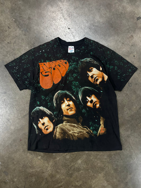 90s Rubber Soul Beatles AOP t shirt