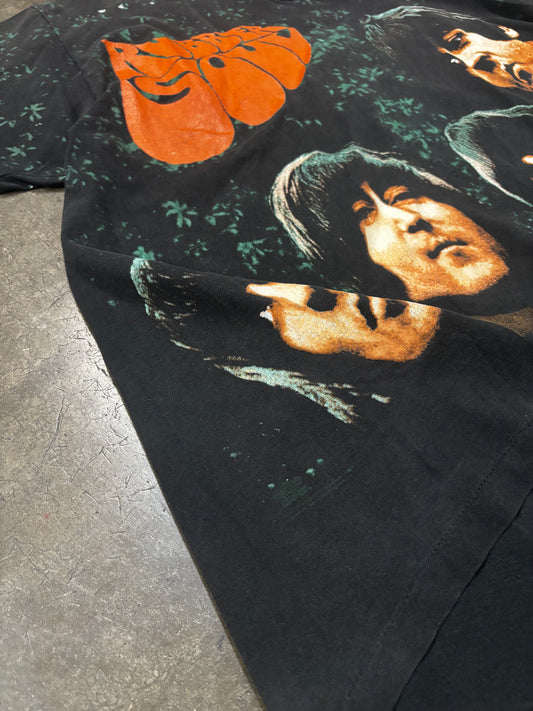 90s Rubber Soul Beatles AOP t shirt