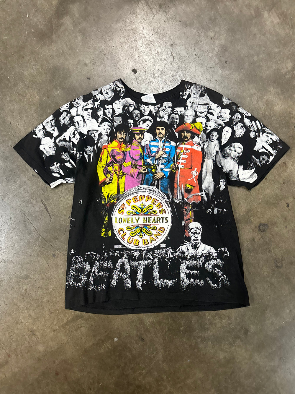 1992 St Peppers Beatles AOP t shirt