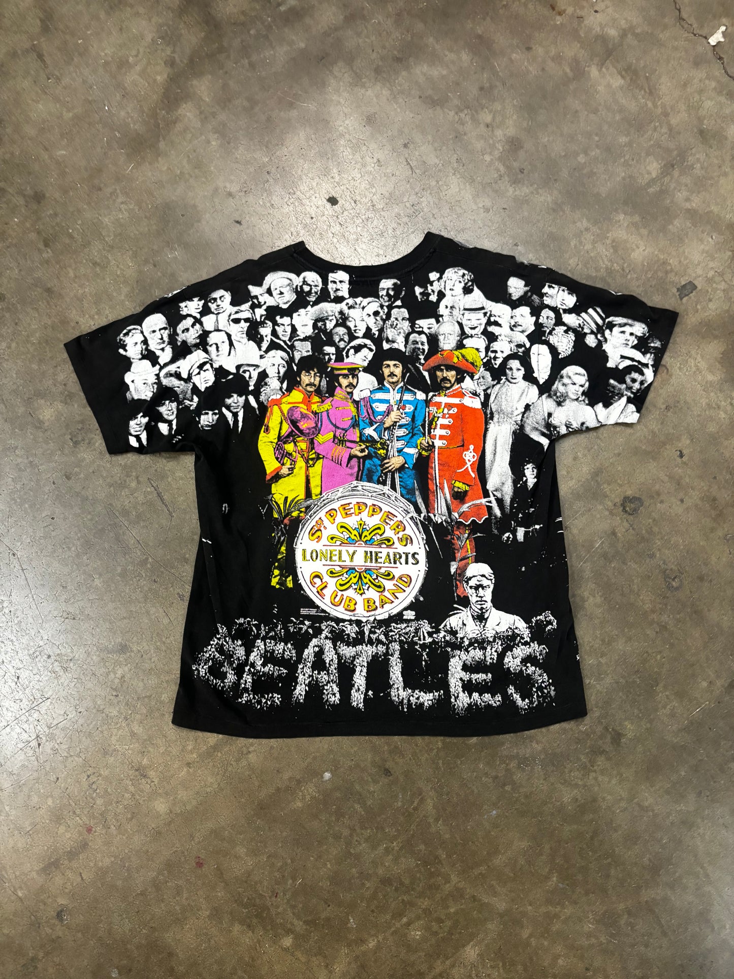 1992 St Peppers Beatles AOP t shirt