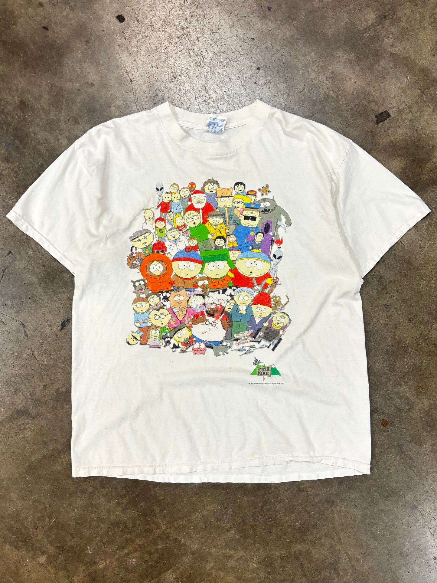 1998 South Park t shirt