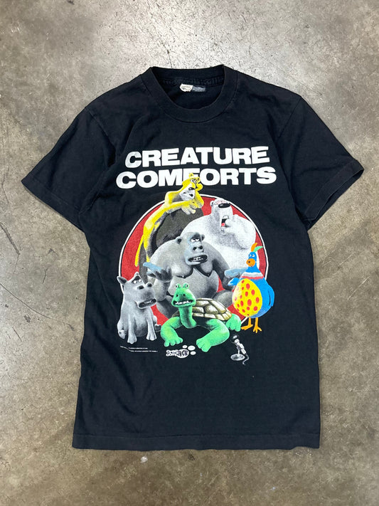 80s Creature comforts animations t shirt