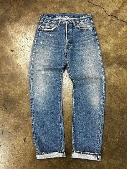 70s Levis 501 selvedge denim