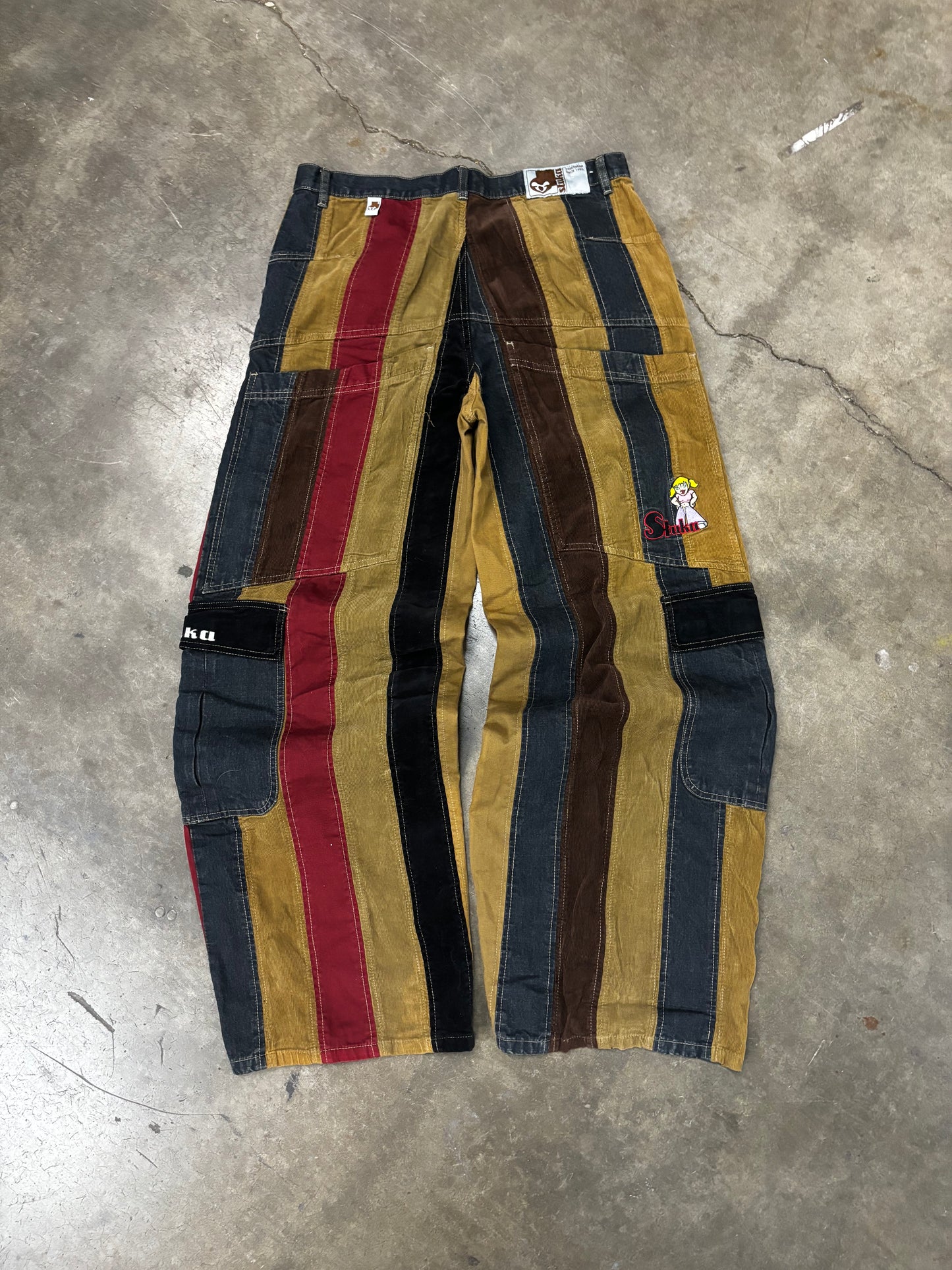 90s Stuka baggy corduroy jeans