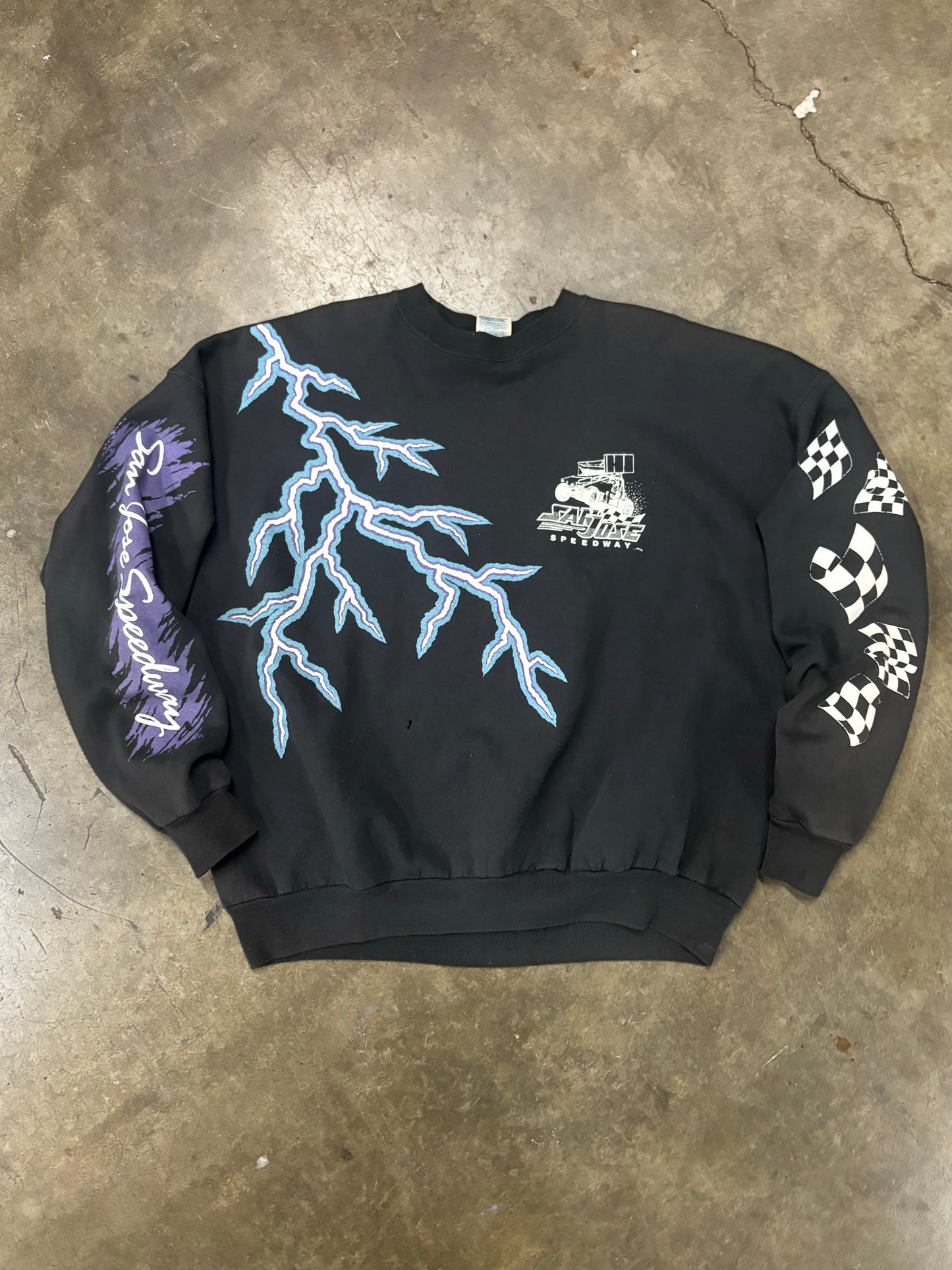 90s Thunder nascar crewneck