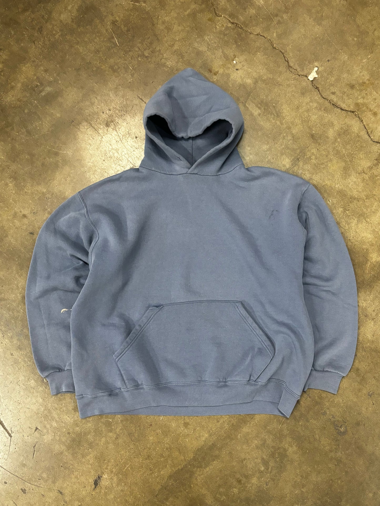 90s Russell hoodie faded blue