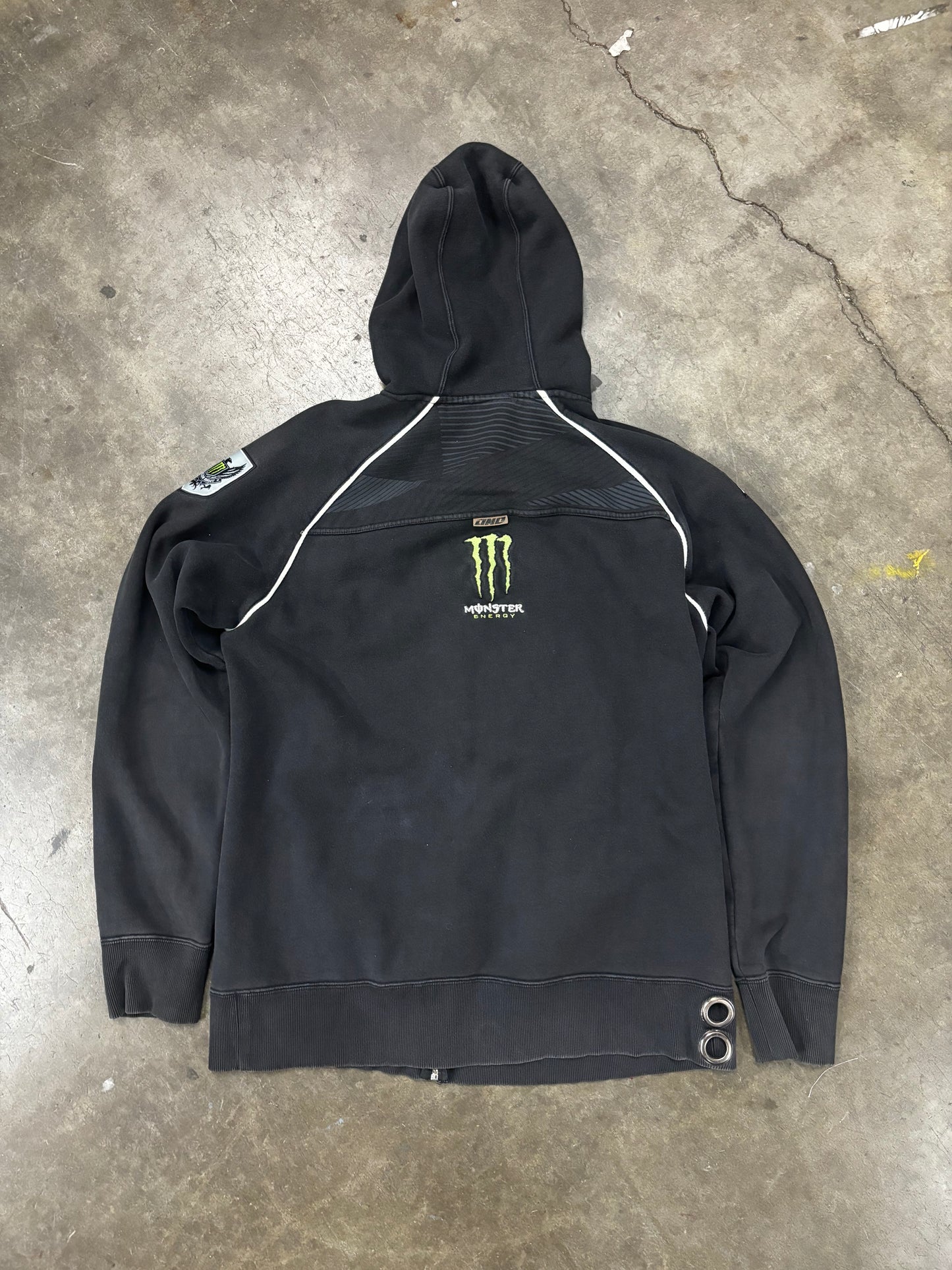 Y2K Monster zip up hoodie