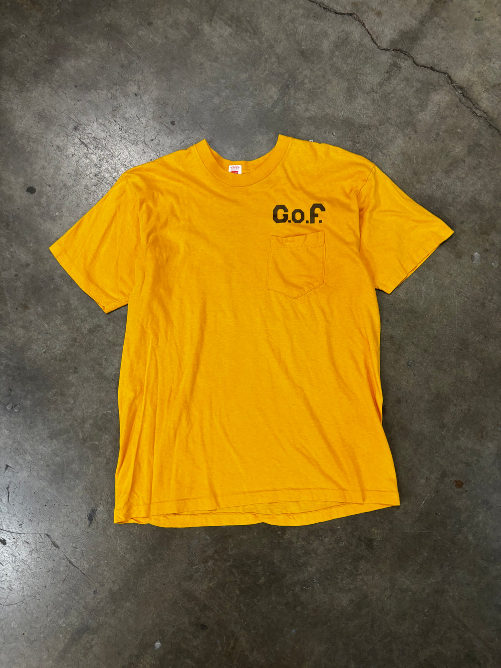 1974 GOF car pocket t shirt