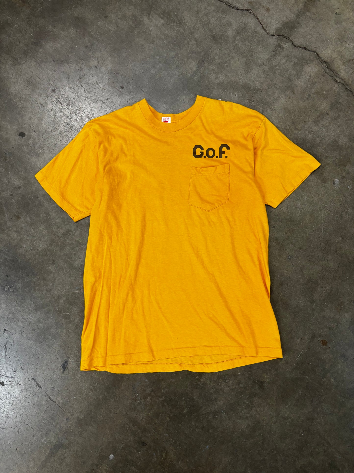 1974 GOF car pocket t shirt