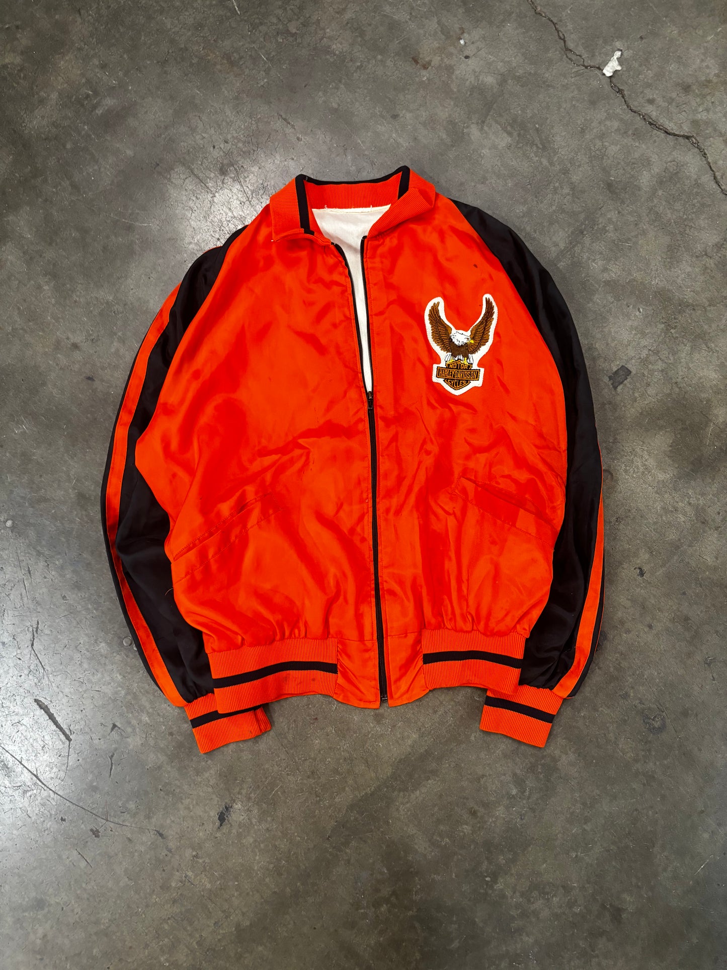 70s Harley bomber jacket