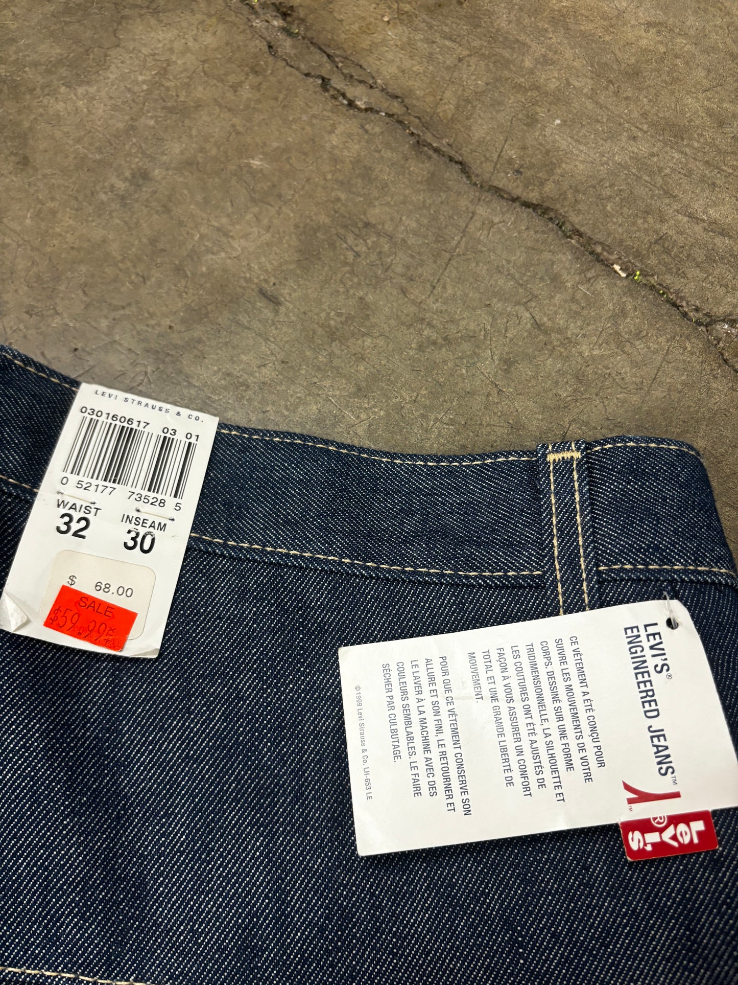 1999 Levis Engineered pants Deadstock